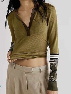 Free People  Mikah Layering Cuff Top
